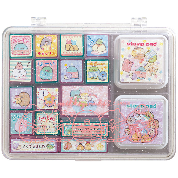 すみっコぐらし スタンプセット すみっコぐらし 16柄 03 サンエックスネットショップ