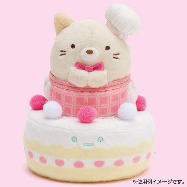 すみっコぐらし てのりぬいぐるみセット ケーキ ねこ ケーキ屋さん サンエックスネットショップ