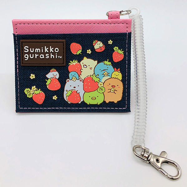 すみっコぐらし Icカードケース 喫茶すみっコでいちごフェア サンエックスネットショップ