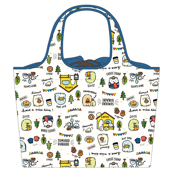 すみっコぐらし すみっコぐらしデザインショッパーl しろくまのコーヒースタンド サンエックスネットショップ