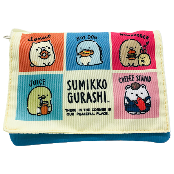 すみっコぐらし - ショルダー付きマルチポケット（すみっコぐらし・しろくまのコーヒースタンド第2弾） - サンエックスネットショップ