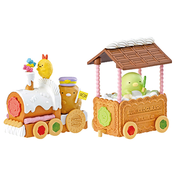 すみっコぐらし - すみっコぐらし もぐもぐ♪スイーツトレインフィギュアセット - サンエックスネットショップ