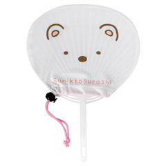 ひんやり抗菌うちわ（すみっコぐらし・しろくま）