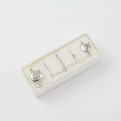 すみっコぐらしセットリング（ねこ×ふろしき・シルバーカラー）