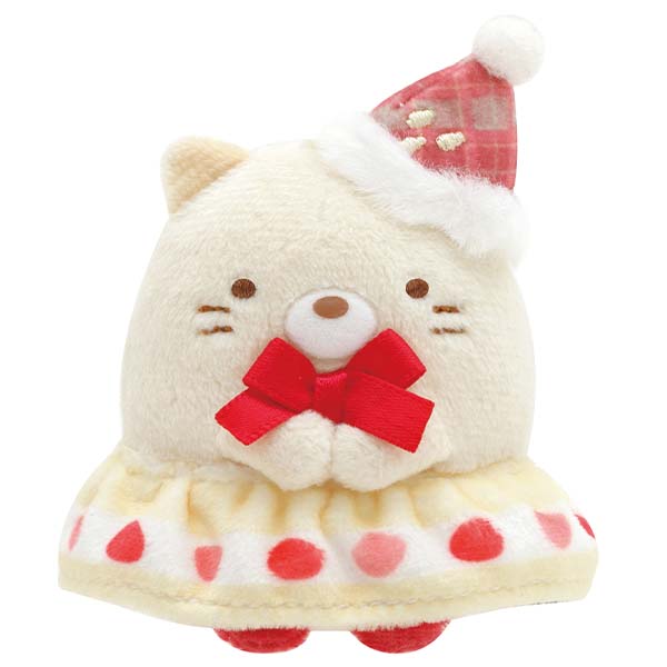 すみっコぐらし - てのりぬいぐるみ（ストロベリークリスマス・ねこ 