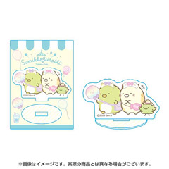 すみっコぐらし ミニアクリルスタンド（たぴおかパーク・ぺんぎん？＆ねこ）