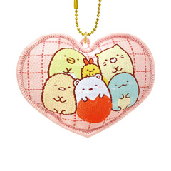 すみっコぐらし ふわもこキーチェーン（しろくまのてづくりぬいぐるみ・なかよし）