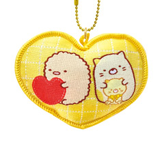すみっコぐらし ふわもこキーチェーン（しろくまのてづくりぬいぐるみ・とんかつ＆ねこ）