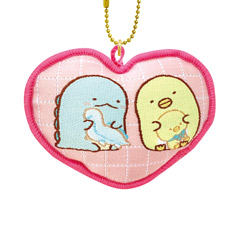 すみっコぐらし ふわもこキーチェーン（しろくまのてづくりぬいぐるみ・ぺんぎん？＆とかげ）