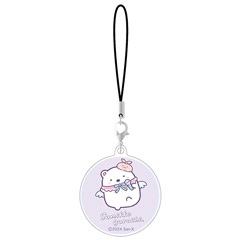 すみっコぐらし モバイルアクリルストラップ（天使なえびてんアイドル・しろくま）