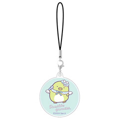 すみっコぐらし モバイルアクリルストラップ（天使なえびてんアイドル・ぺんぎん？）