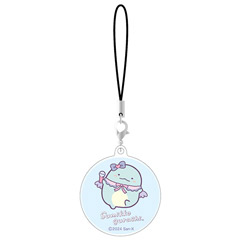 すみっコぐらし モバイルアクリルストラップ（天使なえびてんアイドル・とかげ）