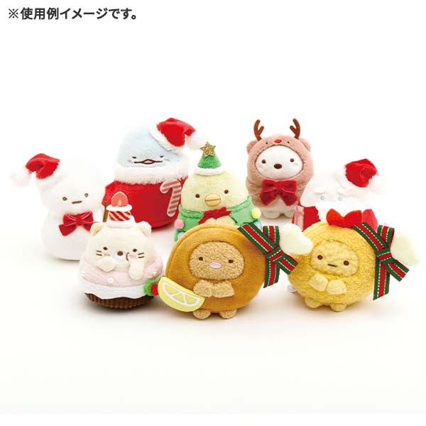 すみっコぐらし - てのりぬいぐるみ（おうちのすみっコクリスマス・ねこ（カップケーキ）） - サンエックスネットショップ