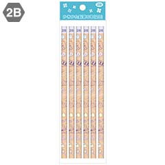 かきかた鉛筆6本（2B）（すみっコぐらし・ステーショナリー・B）