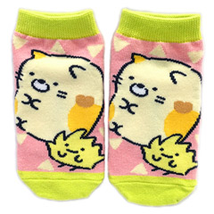 すみっコぐらし キッズソックス（さんかく・ねこ）