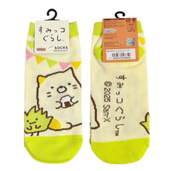 すみっコぐらし ソックス（ねこ・ガーランド）