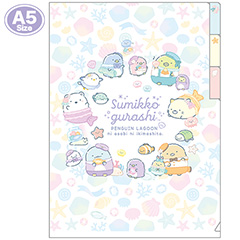 A5インデックスホルダー（すみっコぐらし・ぺんぎんラグーン）
