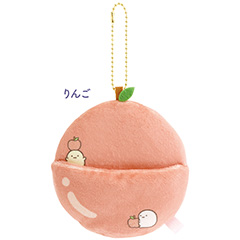 てのりぬいぐるみ（フルーツパーラー・りんご）