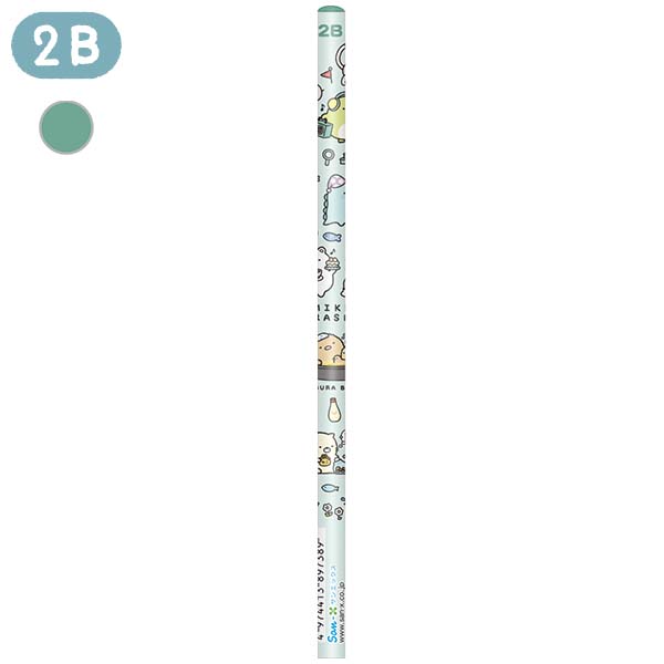鉛筆(2B・黒)(すみっコのおきにいり・A)