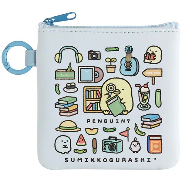 フラットポーチ(すみっコのおきにいり・ぺんぎん?)