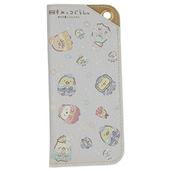 すみっコぐらし マルチメガネケース（映画 すみっコぐらし空の王国とふたりのコ・ちらし/ピンク）