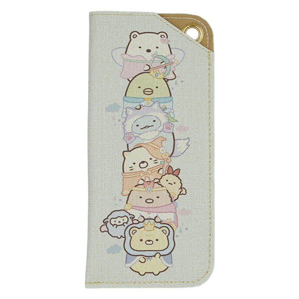 すみっコぐらし マルチメガネケース(映画 すみっコぐらし空の王国とふたりのコ・整列/グリーン)