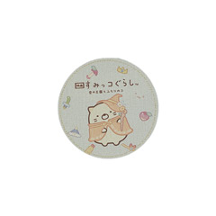 すみっコぐらし レザー調コースター（映画 すみっコぐらし空の王国とふたりのコ・ねこ）