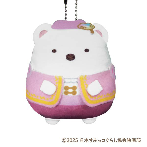 すみっコぐらし もふもふダイカットコインケース(『映画 すみっコぐらし 空の王国とふたりのコ』・しろくま)