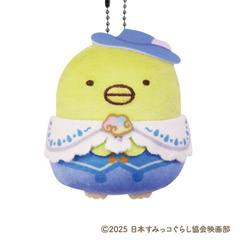 すみっコぐらし もふもふダイカットコインケース（『映画 すみっコぐらし 空の王国とふたりのコ』・ぺんぎん？）