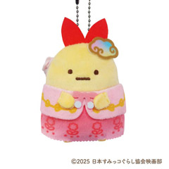 すみっコぐらし もふもふダイカットコインケース（『映画 すみっコぐらし 空の王国とふたりのコ』・えびふらいのしっぽ）