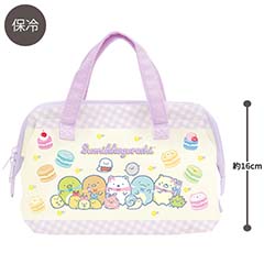 がま口型ランチバッグ（すみっコぐらし・ケーキ）