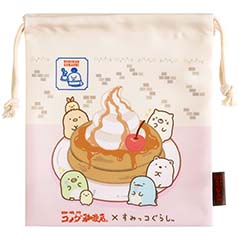 マチ付巾着（コメダ珈琲店×すみっコぐらし・A）