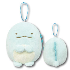 すみっコぐらし マスコットポーチ（とかげ）