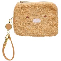 ぬいぐるみリール付パスケース（とんかつ）