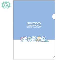 クリアホルダー（すみっコぐらし・みんなでナイトルーティーン）