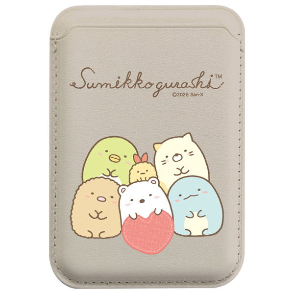 すみっコぐらし - すみっコぐらし MagSafe対応カードウォレット（すみ