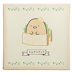 すみっコぐらしアートボード（喫茶すみっコ・とんかつサンド）