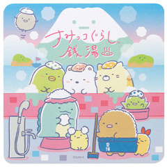 すみっコぐらしマウスパッド（すみっコぐらし銭湯）