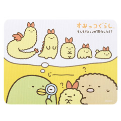 すみっコぐらし マウスパッド（もしもすみっコが進化したら？・えびふらいのしっぽ）