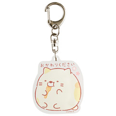 すみっコぐらし アクリルキーホルダー（たぬきのまんまるレストラン・ねこ）【2026年3月下旬お届け予定】