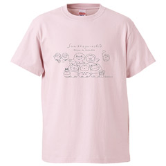 すみっコぐらしTシャツ（みんなでことりっこ）