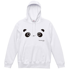 たれぱんだ プルオーバーパーカー（たれぱんだフェイス・黒）